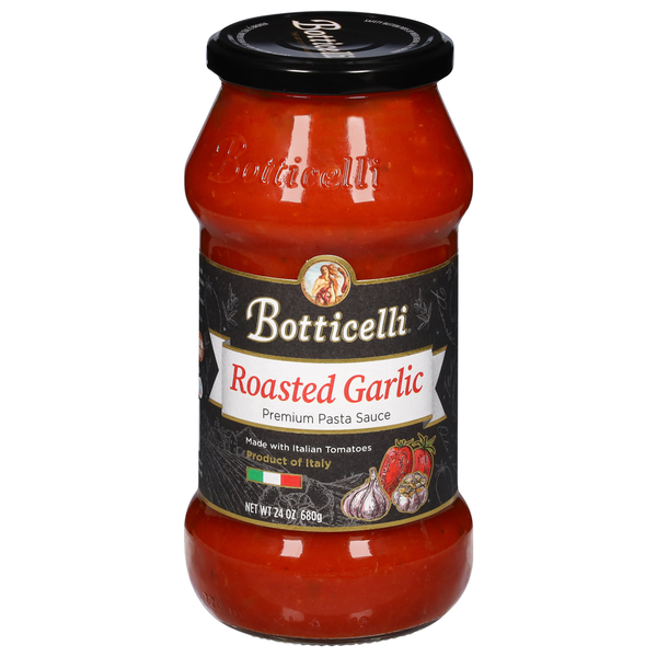 Pasta Sauce Botticelli Pasta Sauce, Premium, Roasted Garlic hero