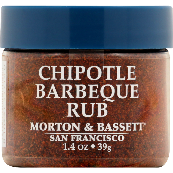 Spices & Seasonings Morton & Bassett Spices Barbeque Rub, Chipotle hero