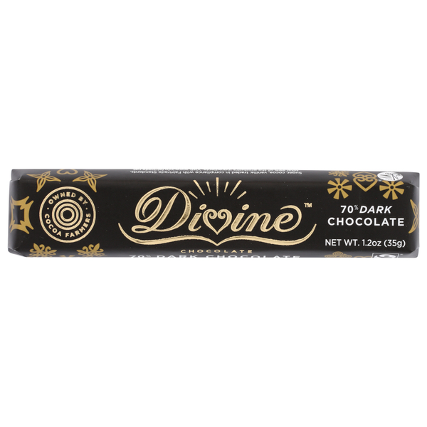 Candy & Chocolate Divine Chocolate Chocolate Bar Dark hero