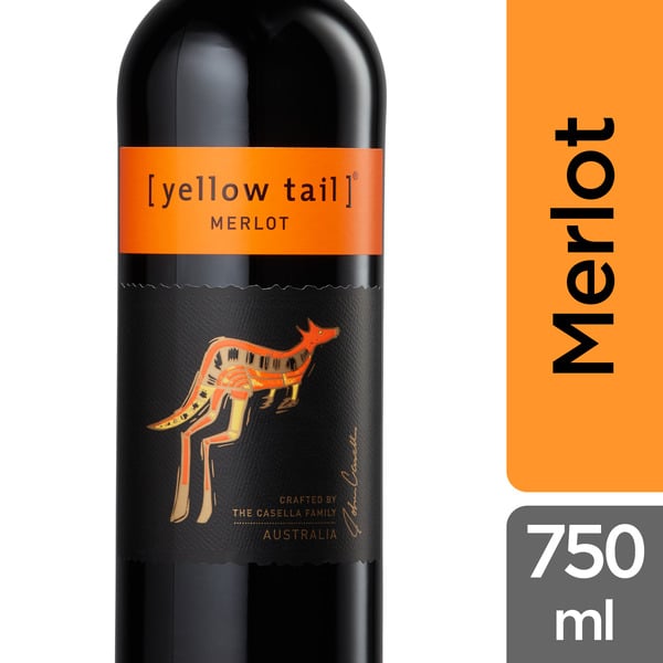 Australia [yellow tail] Merlot hero