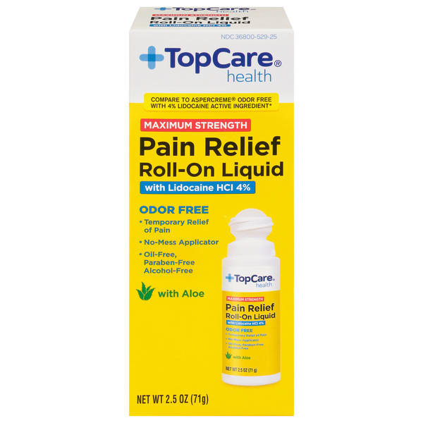 Muscles, Joints & Pain Relief TopCare Pain Relief, Maximum Strength, Roll-On Liquid hero