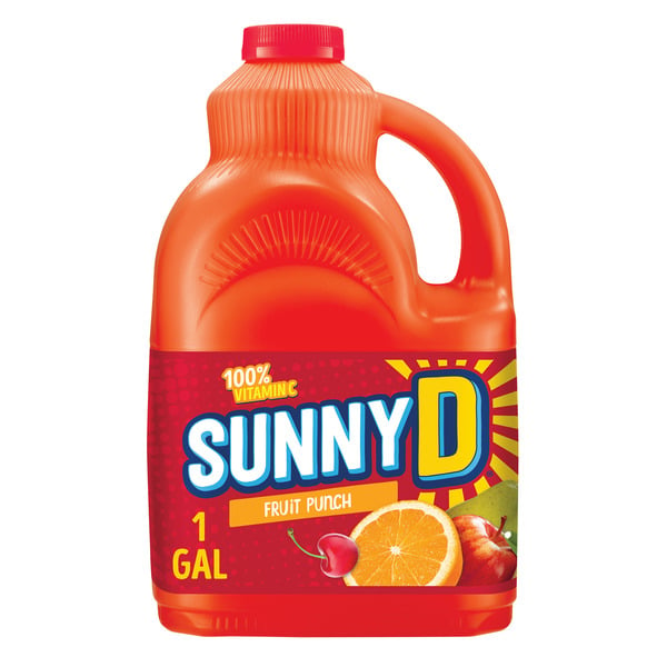 Refrigerated SunnyD Fruit Punch Juice Drink hero