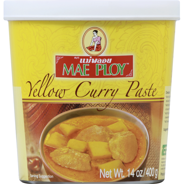 Asian Foods Mae Ploy Curry Paste, Yellow hero