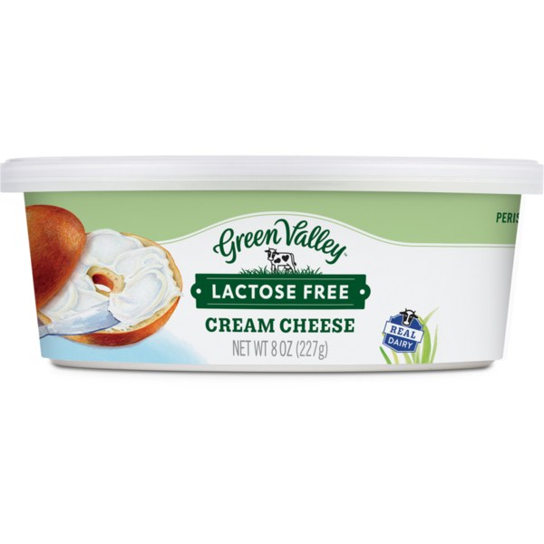 Soy & Lactose-Free Green Valley Creamery Lactose Free Cream Cheese hero