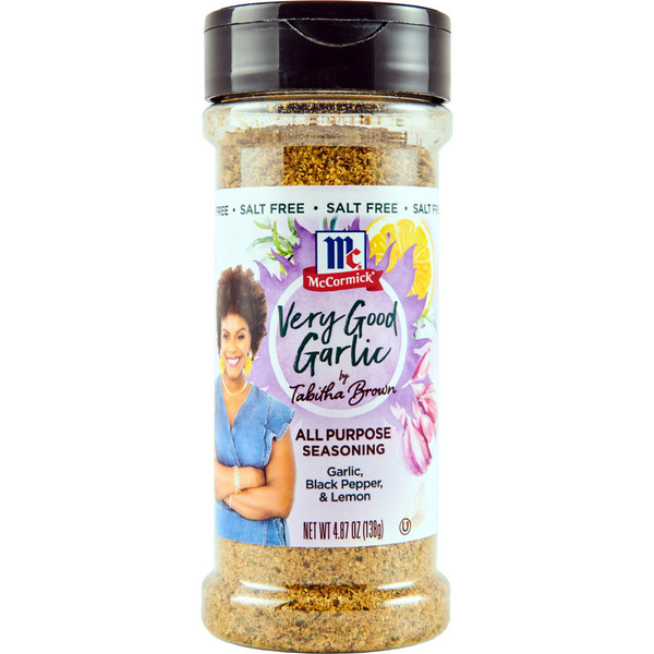 McCormick® Salt Free Very Good Garlic by Tabitha Brown All Purpose Seasoning hero