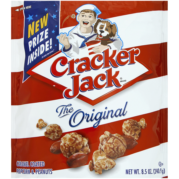 Popcorn & Jerky Cracker Jack The Original Caramel Coated Popcorn & Peanuts hero