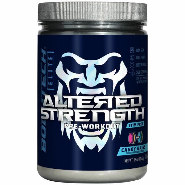 Pre-Workout BodyTech Altered Strength Pre-Workout Candy Gains Powder hero