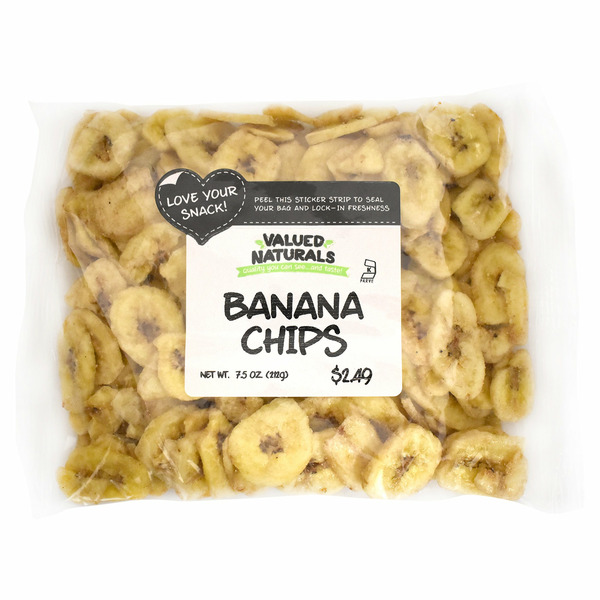 Valued Naturals Banana Chips hero