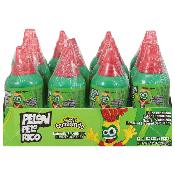 Mexican/Hispanic/Latino Foods Pelon Pelo Rico Soft Candy, Tamarind Flavored hero