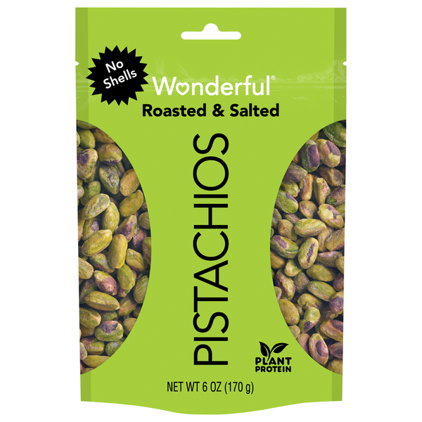 Produce Nuts & Snacks Wonderful No Shells, Roasted & Salted hero