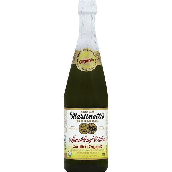 Juice & Nectars Martinelli's Sparkling Cider, Organic hero