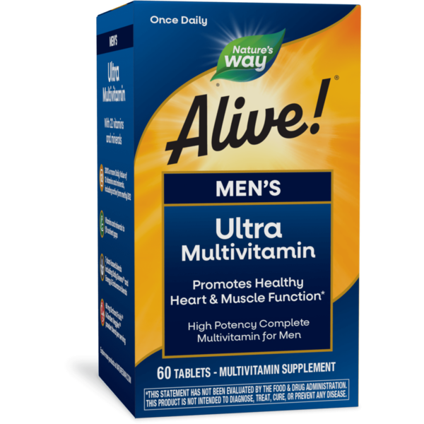 Vitamins & Supplements Nature's Way Alive!® Men’s Ultra Multivitamin hero