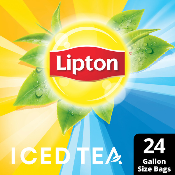 Tea Lipton Black Tea Bags Gallon-Size Iced Tea hero