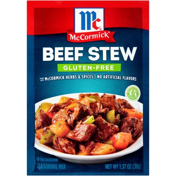 Spices & Seasonings McCormick Gluten Free Beef Stew Seasoning Mix hero