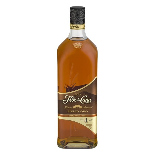 Rum Flor de Caña Imported Rum Anejo Oro hero