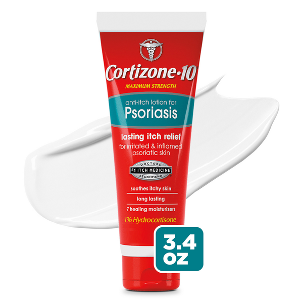 First Aid Cortizone 10 Max Strength Anti-Itch Lotion for Psoriasis hero