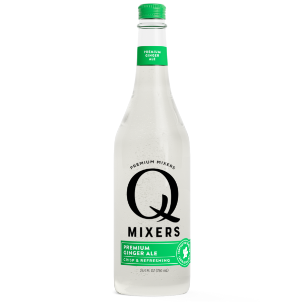 Soft Drinks Q Mixers Ginger Ale, Premium Cocktail Mixer hero