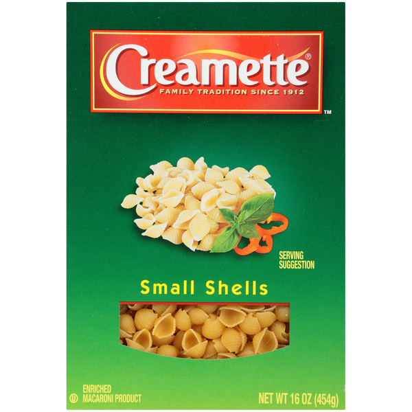 Dry Pasta Creamette Small Shells hero