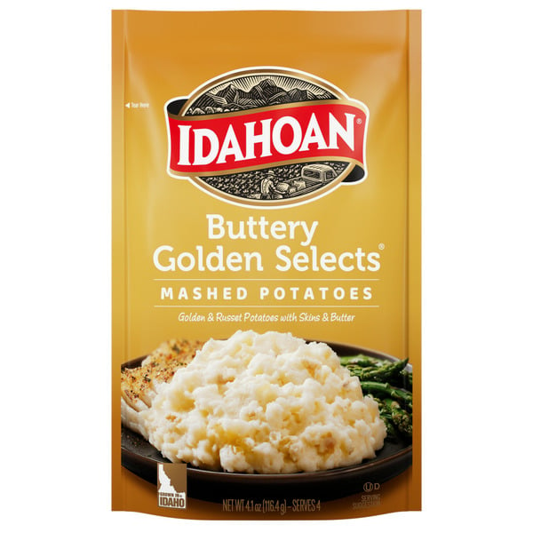 Instant Foods Idahoan® Buttery Golden Selects® Mashed Potatoes hero