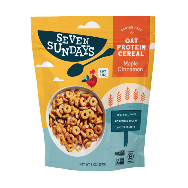 Seven Sundays Maple Cinnamon Oat Protein Cereal hero