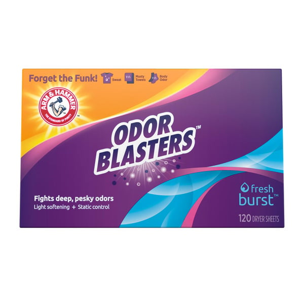 Laundry Arm & Hammer Odor Blaster Dryer Sheets hero