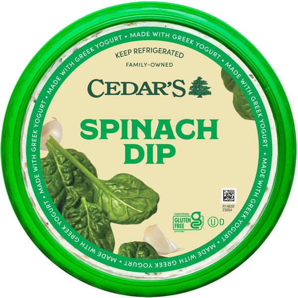 Fresh Dips , Salsa & Tapenades Cedar's Foods Spinach Dip hero