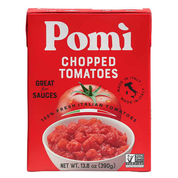 Canned & Jarred Vegetables Pomì  Tomatoes, Chopped hero