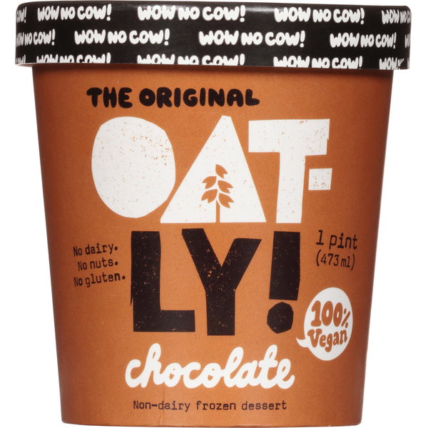 Ice Cream & Ice Oatly Chocolate Non-Dairy Frozen Dessert hero