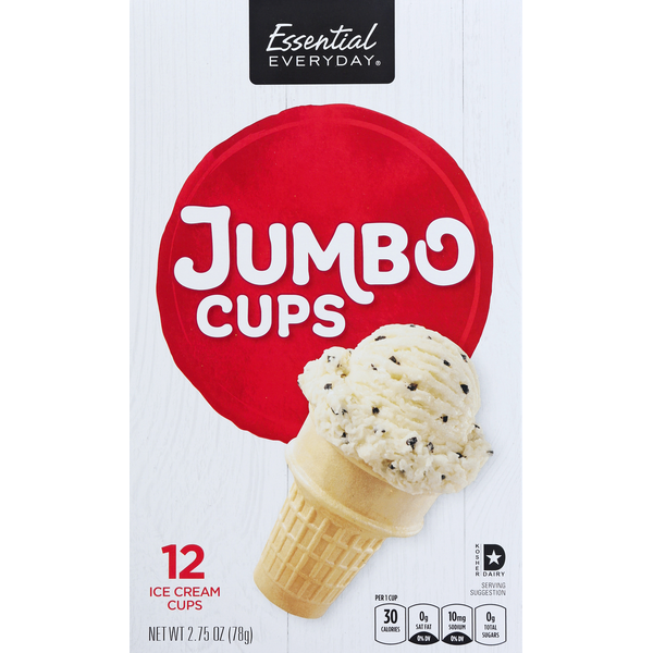 Ice Cream & Ice Essential Everyday Ice Cream Cups, Jumbo hero