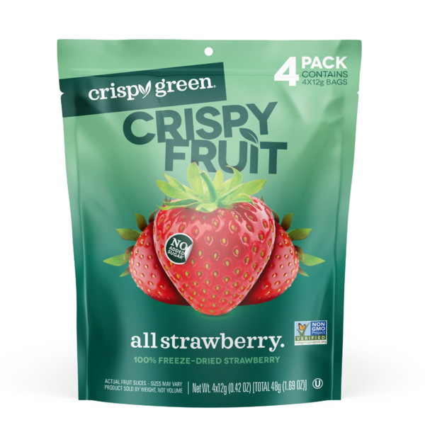 Nuts, Seeds & Dried Fruit Crispy Green Crispy Fruit All Strawberry hero