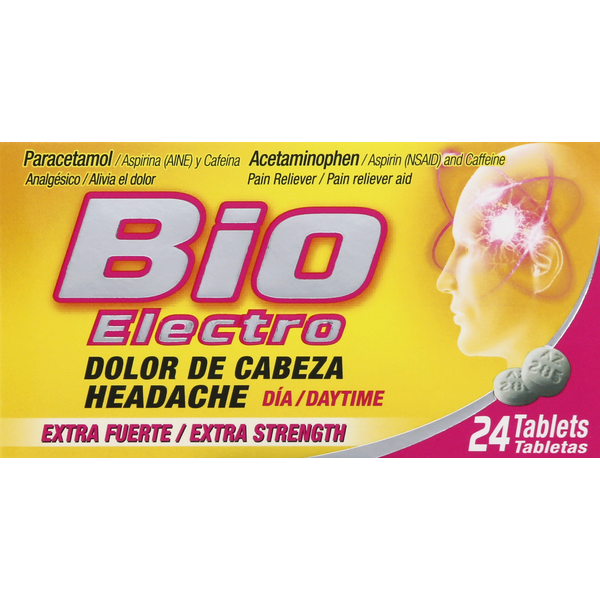 Muscles, Joints & Pain Relief BIO-ELECTRO Pain Reliever, Extra Strength, Tablets hero