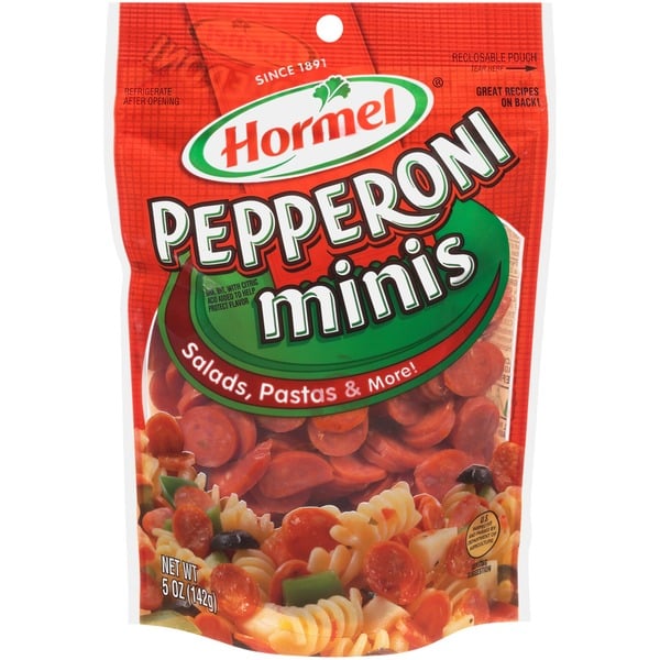 Lunch Meat HORMEL Pepperoni Pepperoni Minis hero