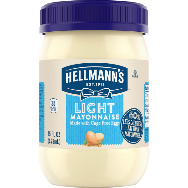 Condiments Hellmann's Mayonnaise Light hero