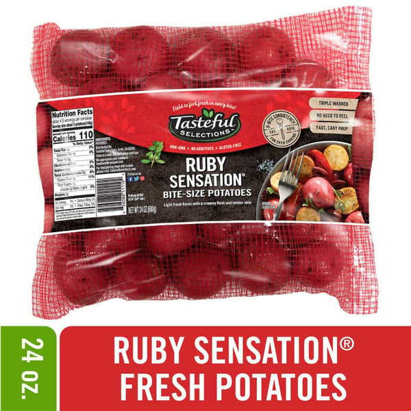 Fresh Vegetables Tasteful Selections® Ruby Sensation® Baby Potatoes hero