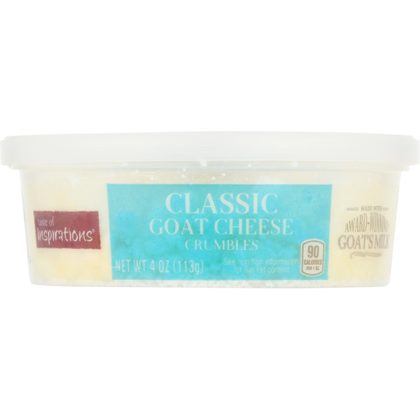 Specialty Cheeses Taste of Inspirations Crumbled Goat Cheese hero