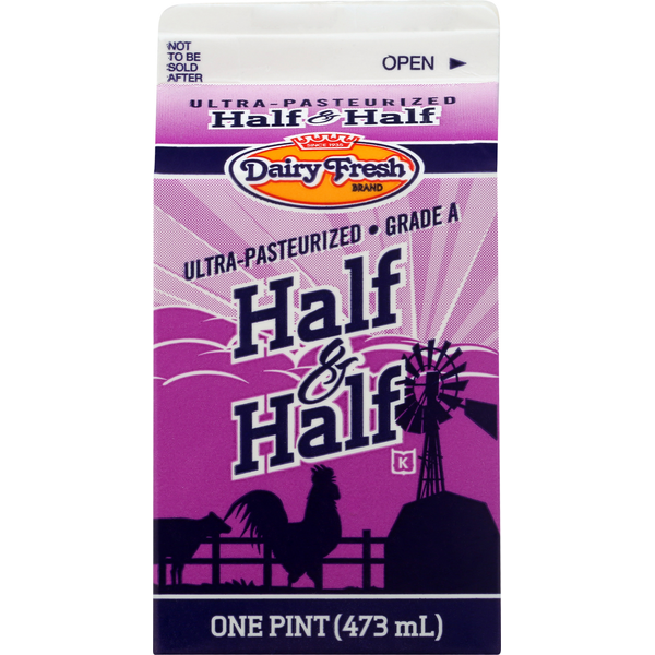 Cream Dairy Fresh Half & Half, Ultra-Pasteurized hero