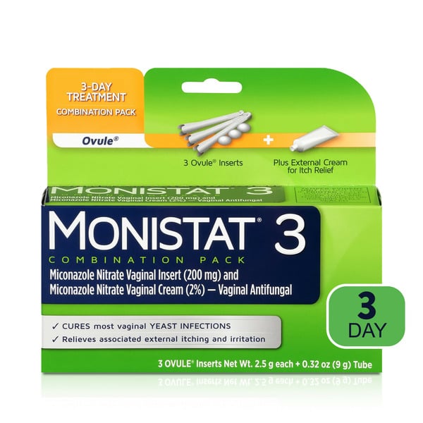 Feminine Care MONISTAT Yeast Infection Treatment hero