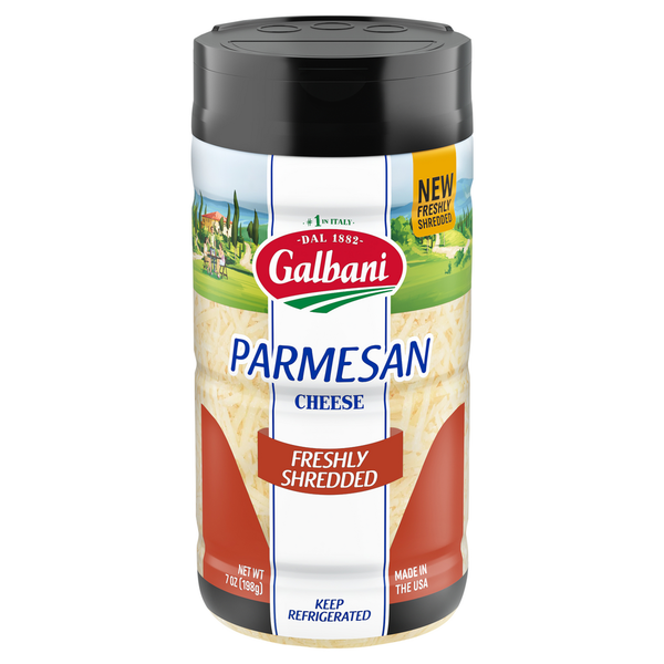 Packaged Cheese Galbani Cheese, Parmesan, Freshly Shredded hero