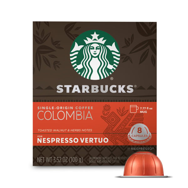 Coffee Starbucks by Nespresso Vertuo Colombia Medium Roast  Coffee hero