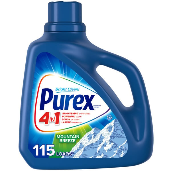 Laundry Purex Liquid Laundry Detergent Dirt Lift Action Mountain Breeze hero