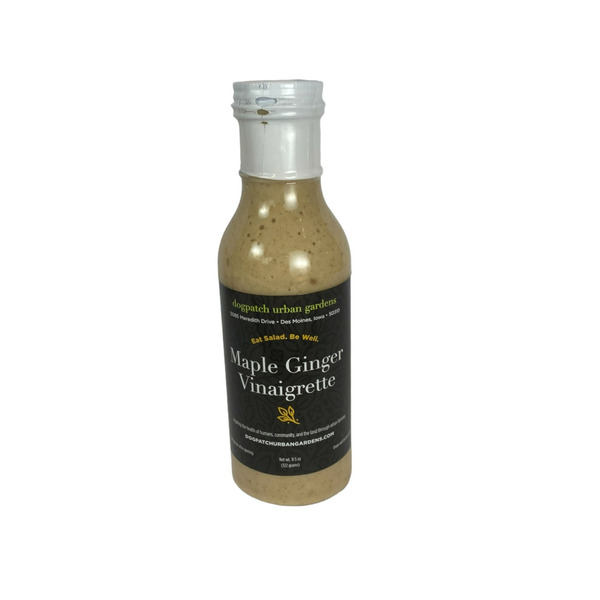 Salad Dressing & Toppings Dogpatch Urban Gardens Maple Ginger Vinaigrette Salad Dressing hero