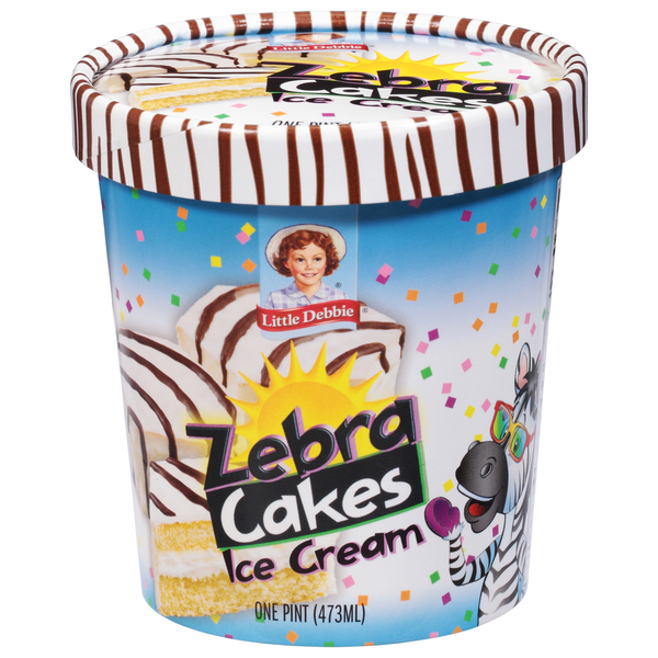 Ice Cream & Ice Little Debbie Ice Cream, Zebra Cakes hero