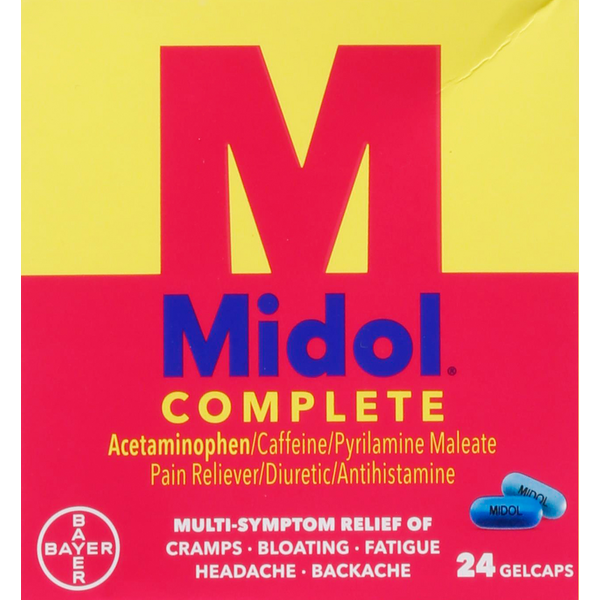 Rite Aid® Pharmacy Midol Complete Menstrual Period Symptoms Relief