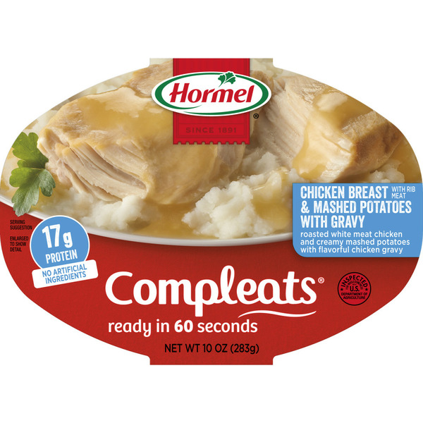 Instant Foods Hormel Chicken Breast & Gravy With Mashed Potatoes hero