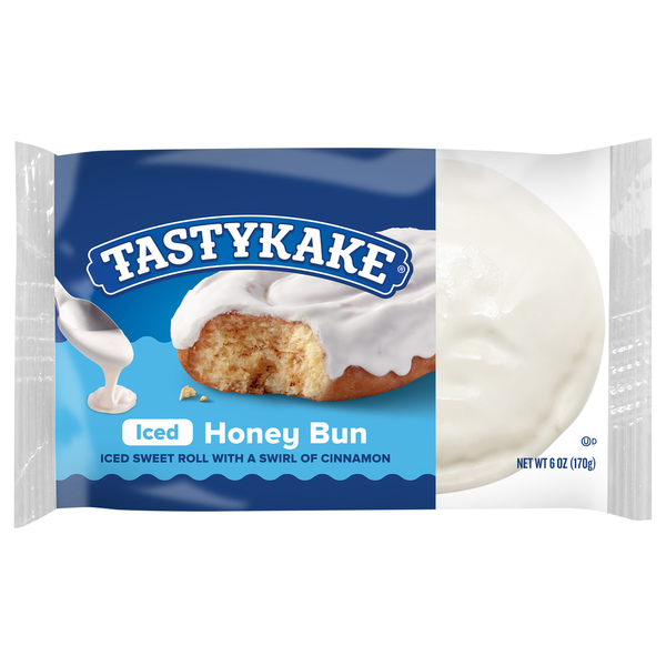 Cookies & Cakes Tastykake Honey Bun, Iced hero