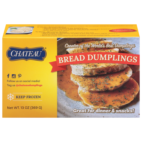 Frozen Appetizers & Sides Chateau Suau Bread Dumplings hero