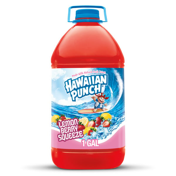 Juice & Nectars Hawaiian Punch Lemon Berry Squeeze Juice Drink hero