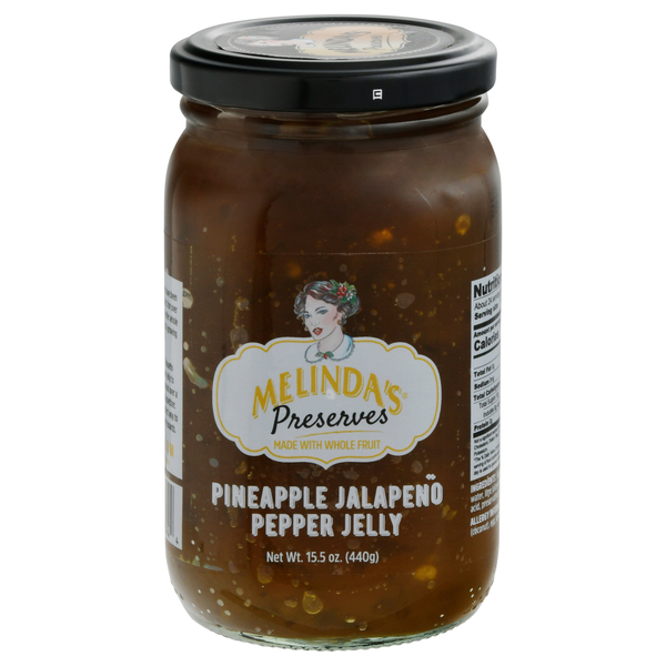 Melinda's Preserves, Pineapple Jalapeno Pepper Jelly hero