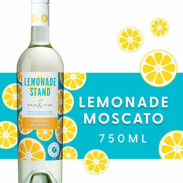 White Wine Lemonade Stand at Main & Vine™ Lemonade Stand Lemonade Moscato White Wine hero