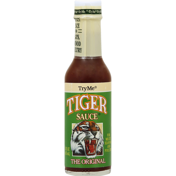 Condiments Try Me Tiger Sauce, The Original hero